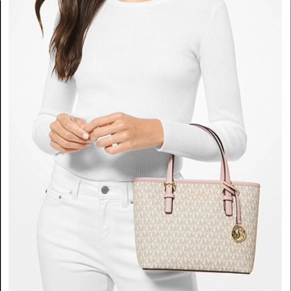 MICHAEL KORS XS CONVERTIBLE TOP ZIP TOTE